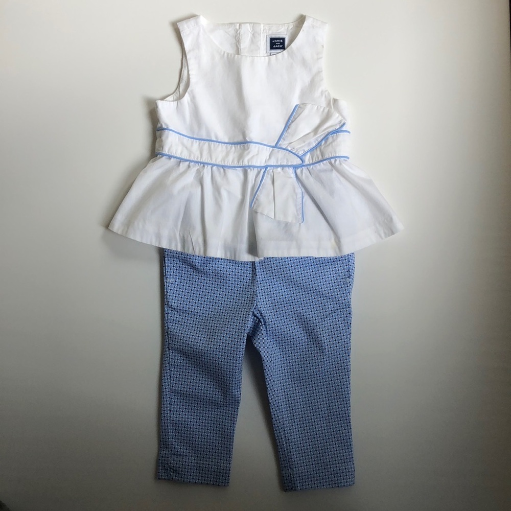 Janie and Jack, Sleeveless Top and Pants